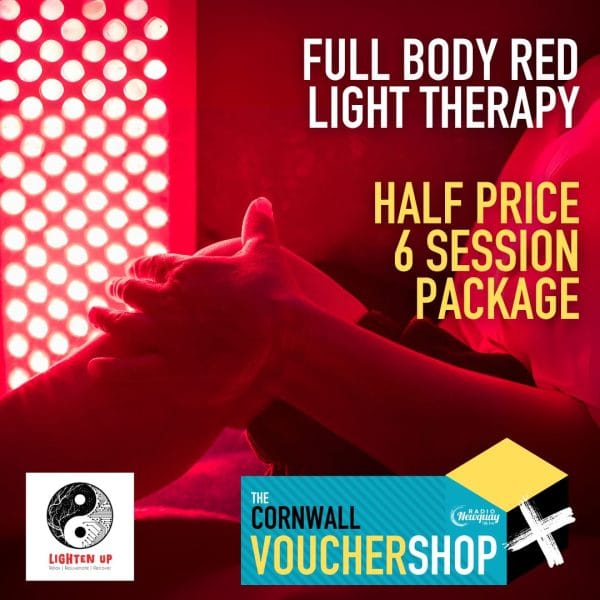 Full Body Red Light Therapy at Lighten Up - Half Price 6 session package
