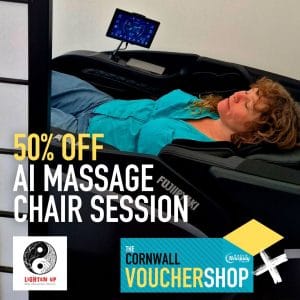 AI Massage Chair at Lighten Up - Half Price Session