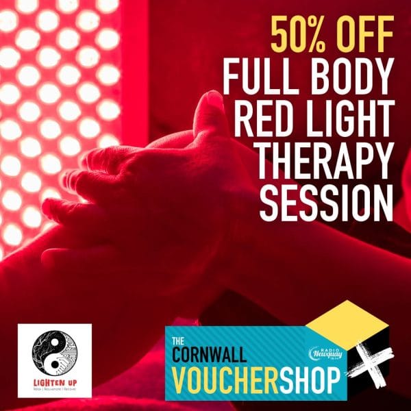 Full Body Red Light Therapy at Lighten Up - Half Price session