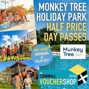 Half Price Day Leisure Pass to Monkey Tree Holiday Park - including Swimming!